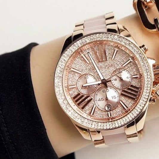 Michael Kors MK6096 Wren Women's Rose Gold Watch - SJR London Timepiece