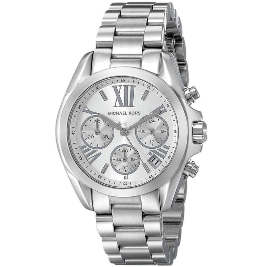 Michael Kors MK6174 Bradshaw Women's Silver Watch - SJR London Timepiece