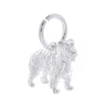 Miniature Schnauzer Silver Dog Charm Scarlett Jewellery