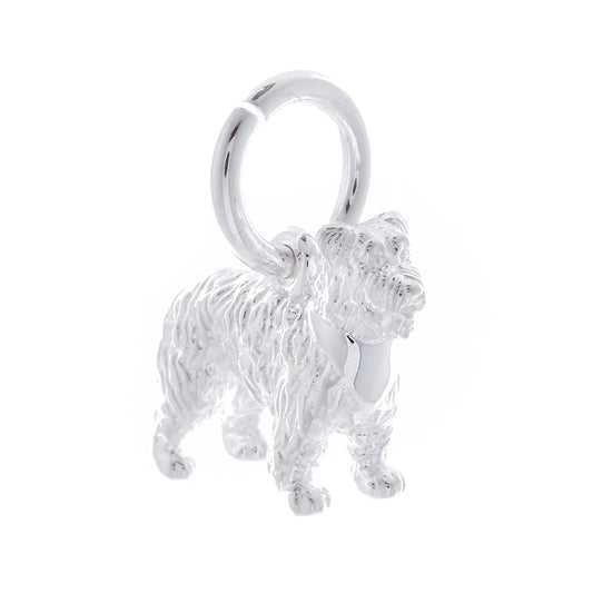 Miniature Schnauzer Silver Dog Charm Scarlett Jewellery