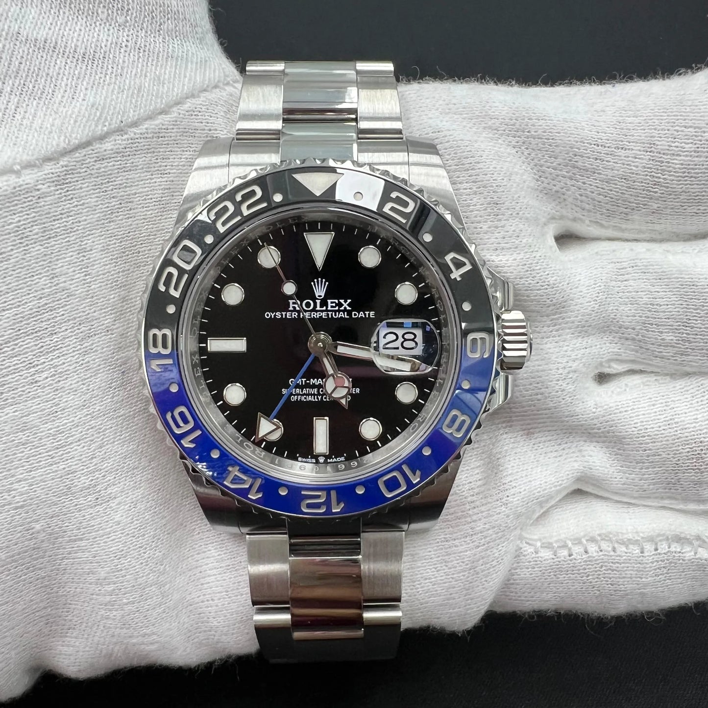 ROLEX GMT MASTER II 8680LW - SJR London Timepiece