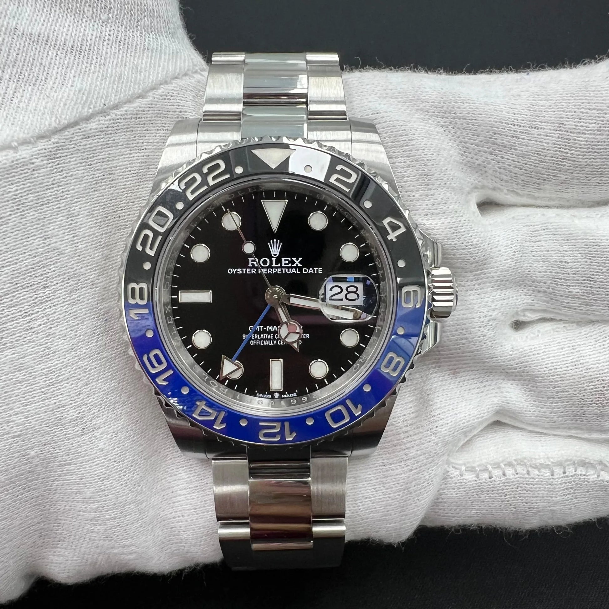 ROLEX GMT MASTER II 8680LW - SJR London Timepiece