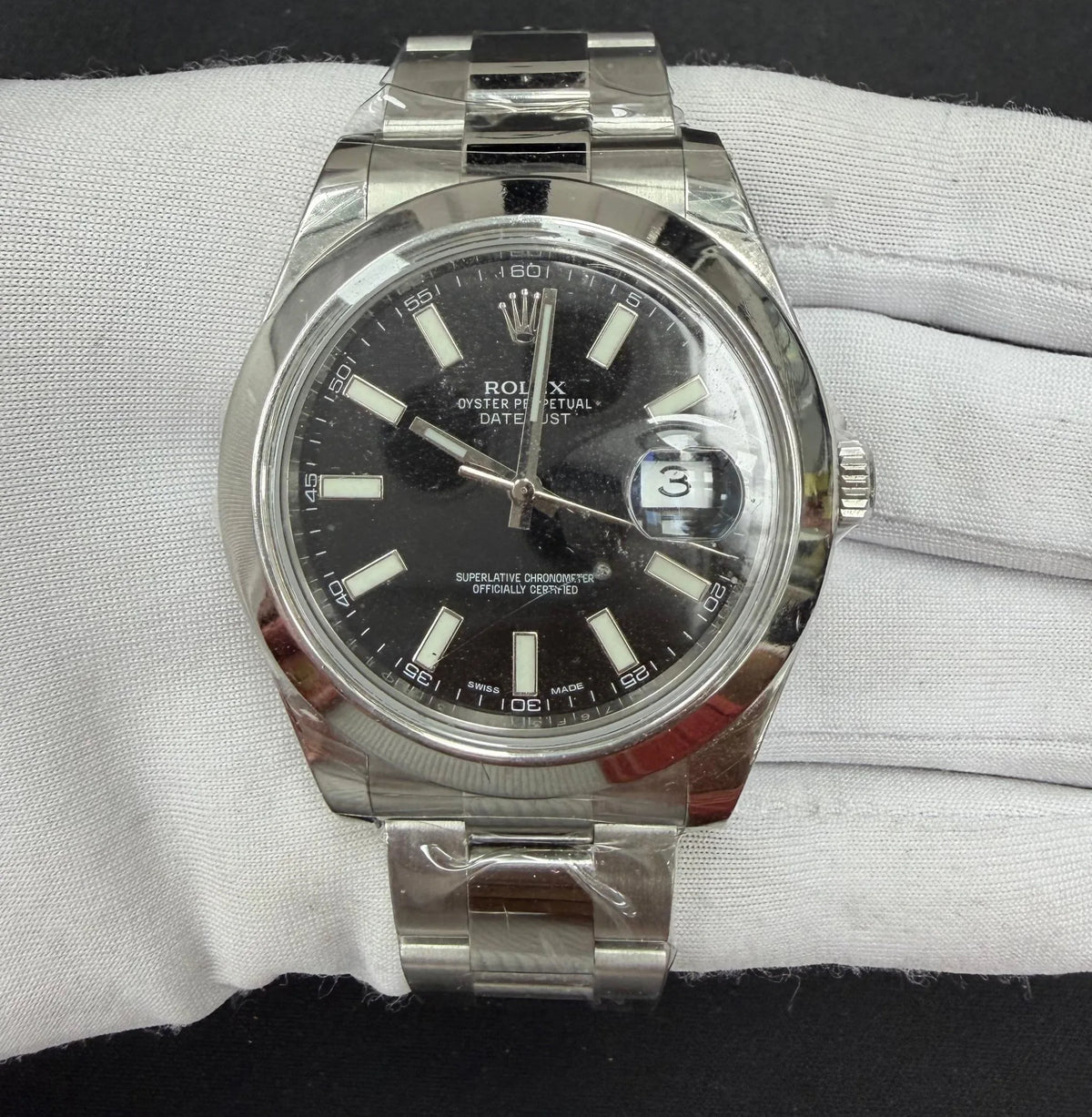 ROLEX DATEJUST 8118LW - SJR London Timepiece