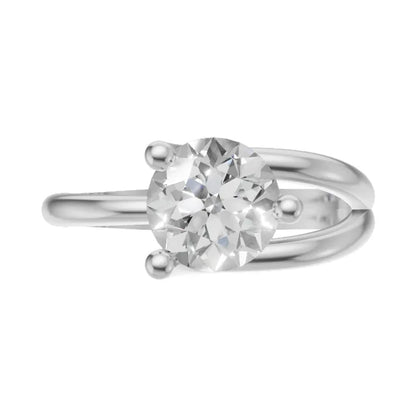 Celine Bypass Solitaire Ring - SJR London Timepiece