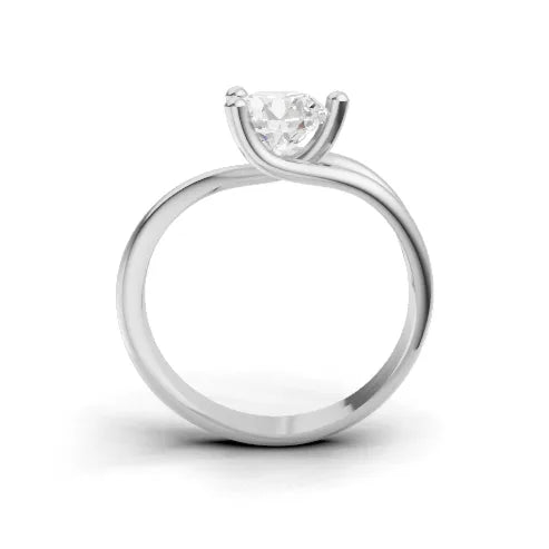 Celine Bypass Solitaire Ring - SJR London Timepiece