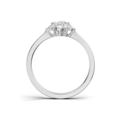 Flora Belle Halo Ring - SJR London Timepiece