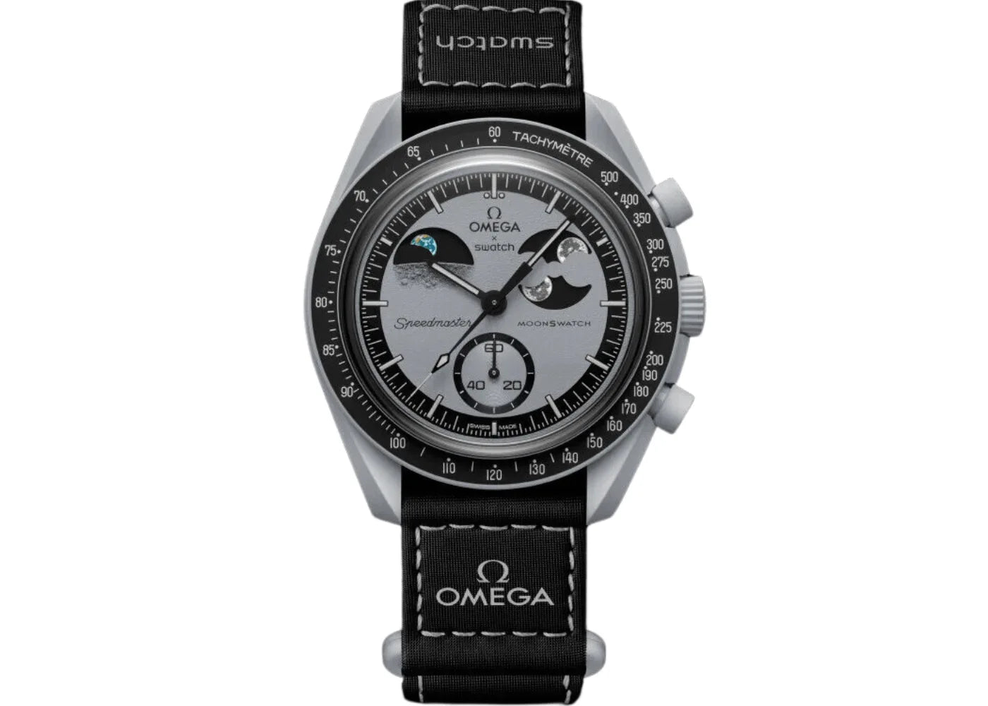 Swatch x Omega Bioceramic Moonswatch Mission to Earthphase (SO33M700) - SJR London Timepiece