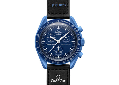 Swatch x Omega Bioceramic Moonswatch Mission to Neptune (SO33N100) - SJR London Timepiece