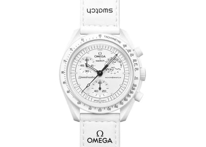 Swatch x Omega Bioceramic Moonswatch Mission to The Moonphase (SO33W700) - SJR London Timepiece