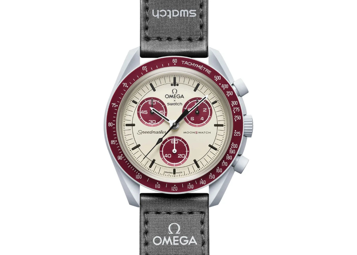 Swatch x Omega Bioceramic Moonswatch Mission to Pluto (SO33M101) - SJR London Timepiece