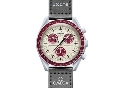Swatch x Omega Bioceramic Moonswatch Mission to Pluto (SO33M101) - SJR London Timepiece