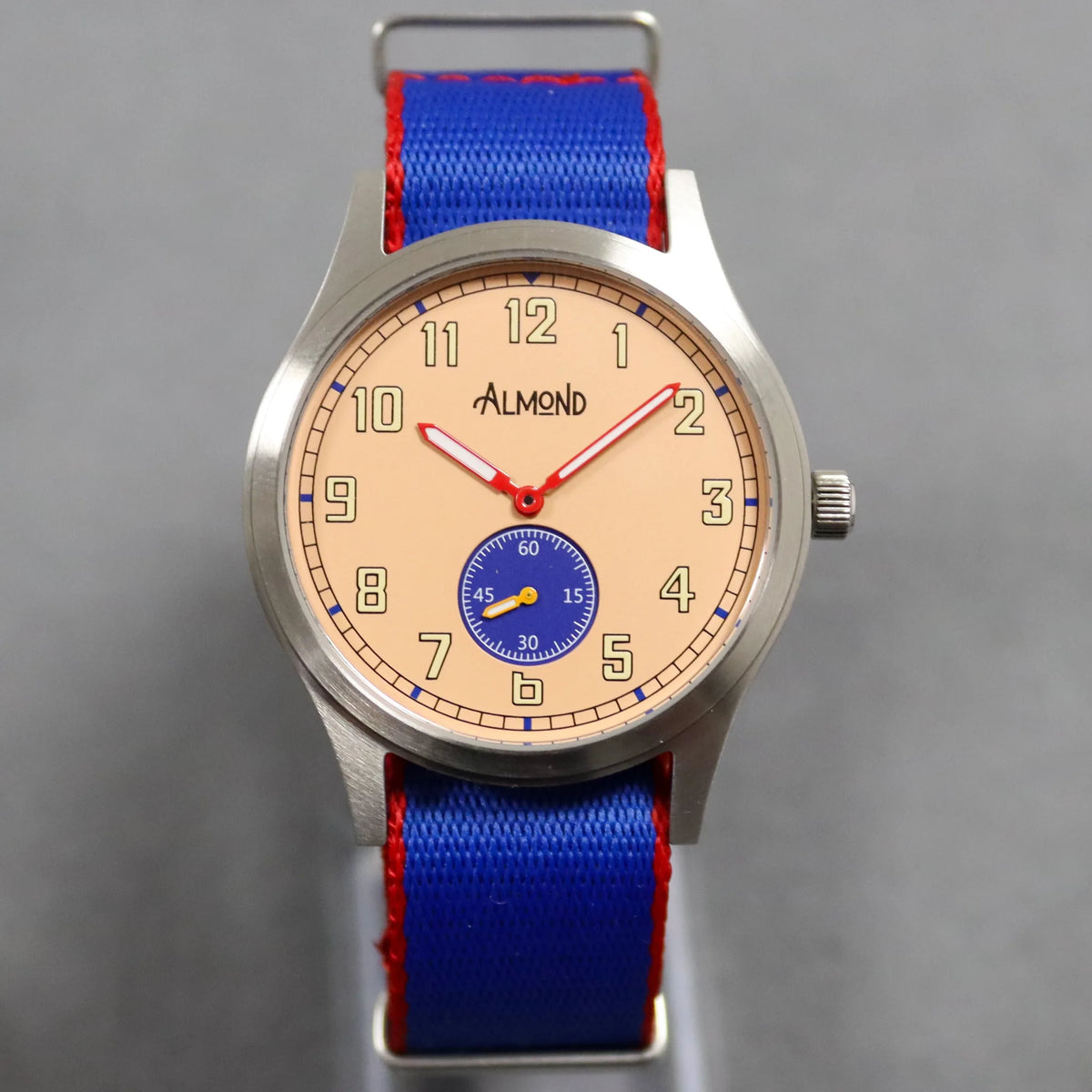 Almond Rifleman Field - Quartz - SJR London Timepiece