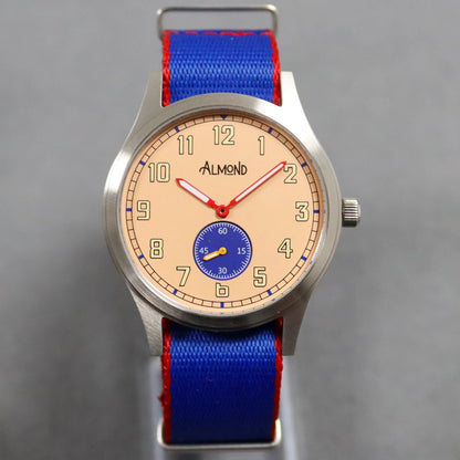 Almond Rifleman Field - Quartz - SJR London Timepiece