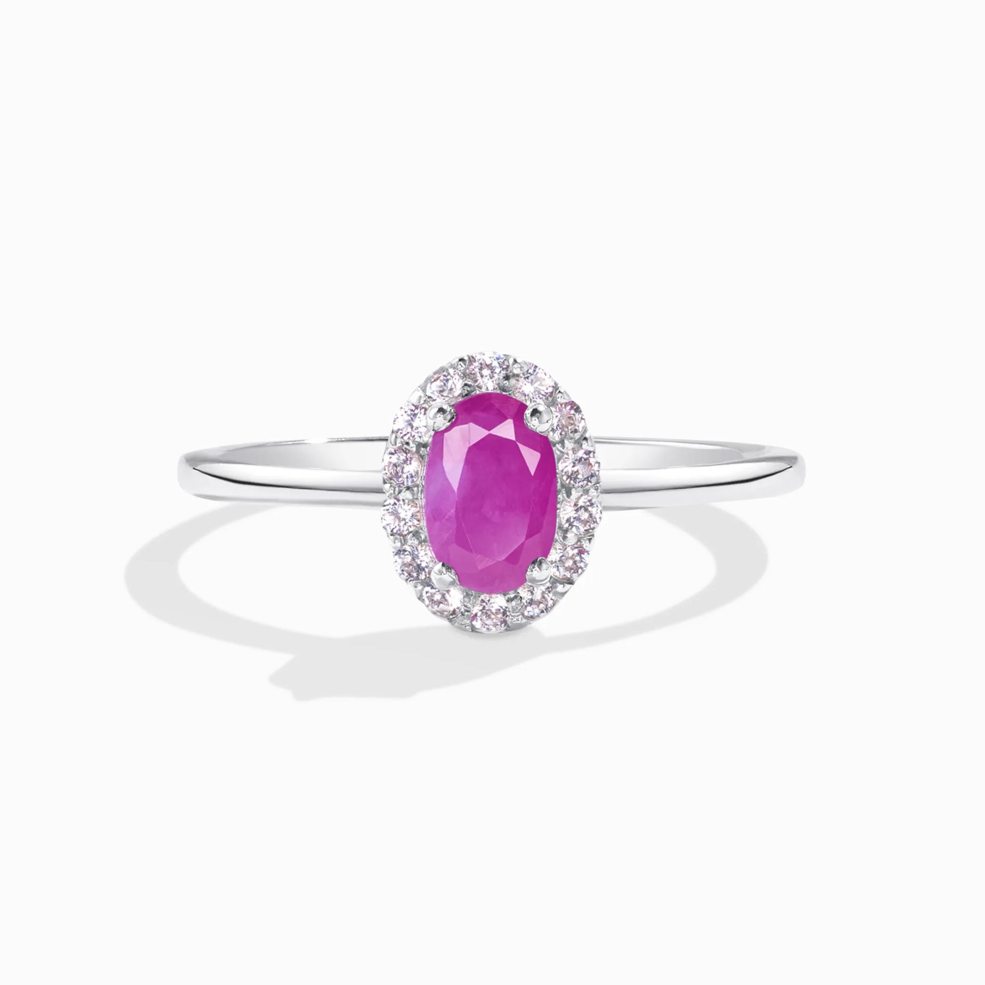 Ruby Ring in Sterling Silver - SJR London Timepiece