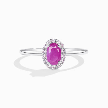 Ruby Ring in Sterling Silver - SJR London Timepiece