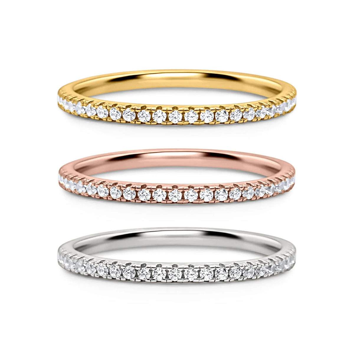 Essential Eternity Stacking Ring Set - SJR London Timepiece