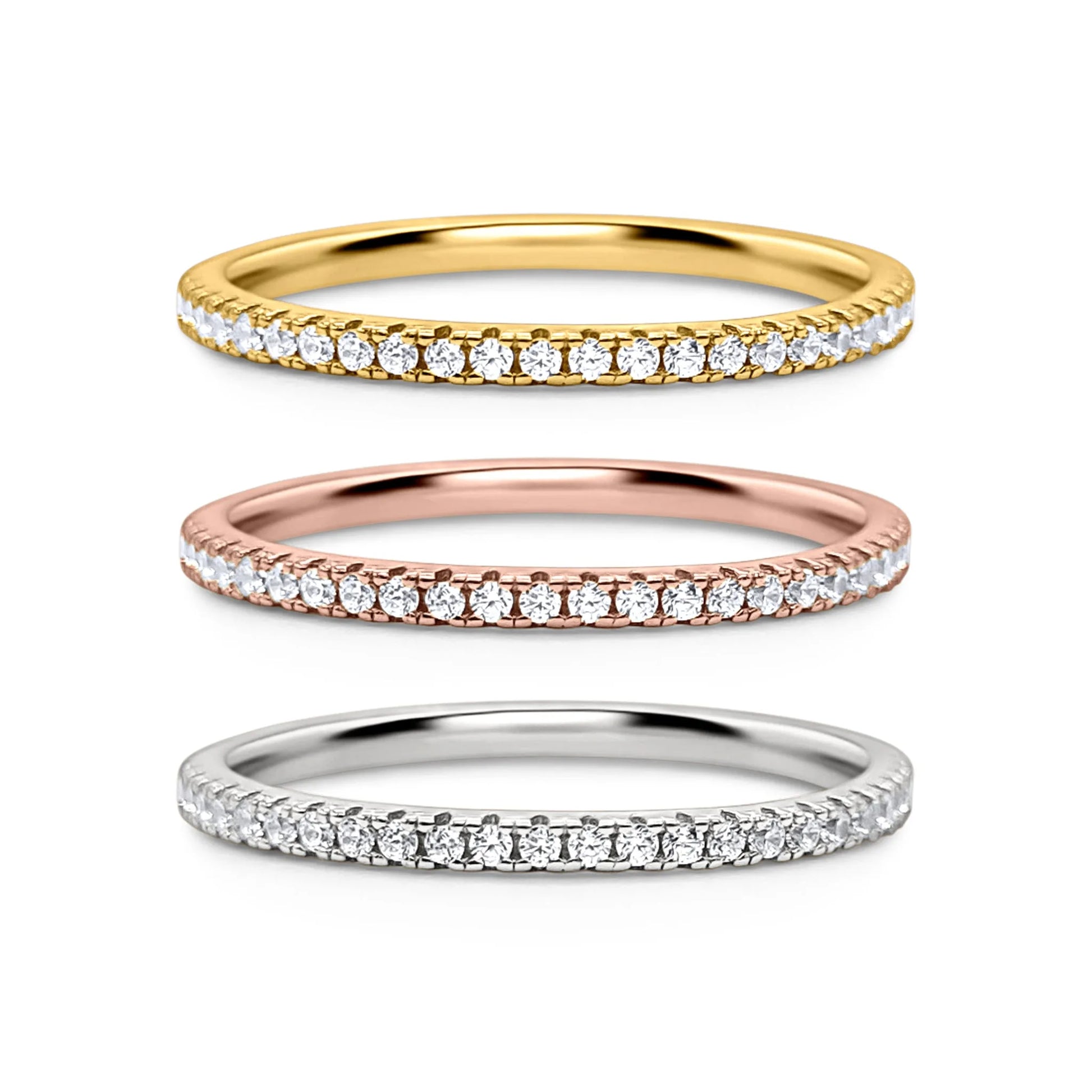 Essential Eternity Stacking Ring Set - SJR London Timepiece
