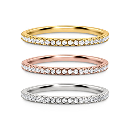 Essential Eternity Stacking Ring Set - SJR London Timepiece