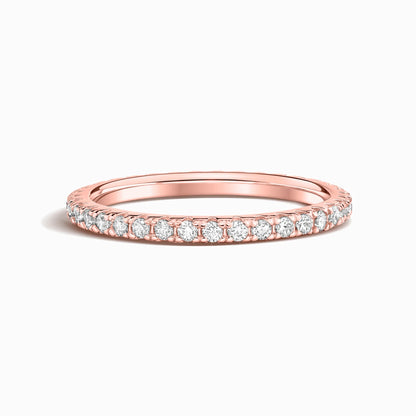 Classic Eternity Ring (1.8 mm) in 18k Rose Gold Vermeil - SJR London Timepiece