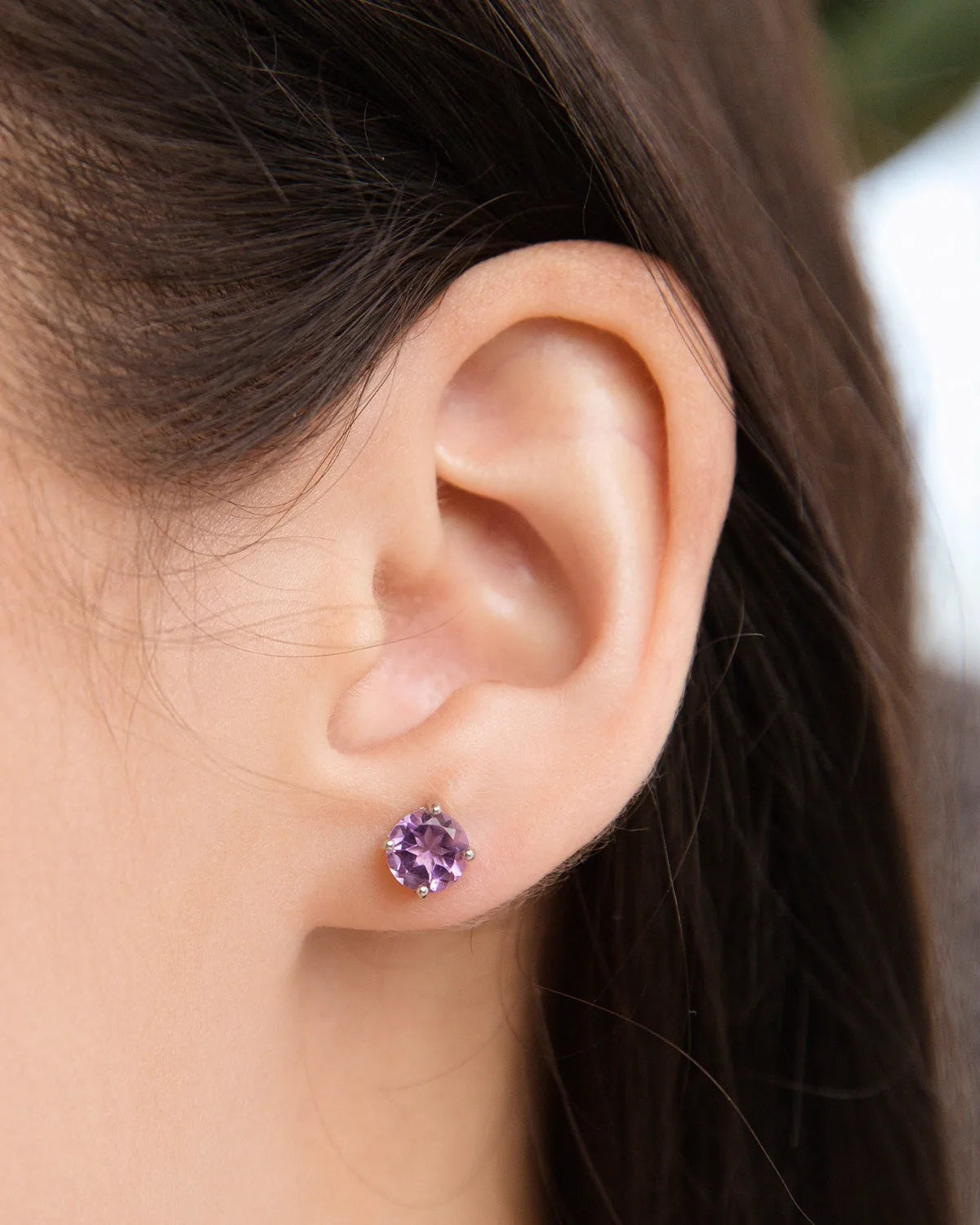 Lavender Amethyst Everyday Jewellery Gift Set in Sterling Silver - SJR London Timepiece