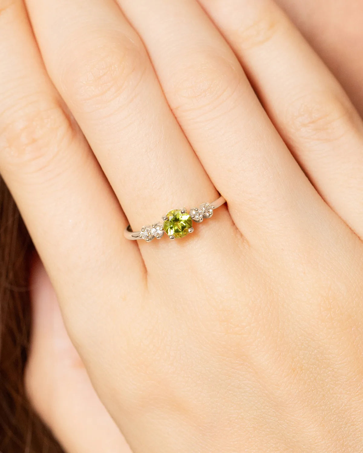 Peridot Everyday Jewellery Gift Set in Sterling Silver - SJR London Timepiece