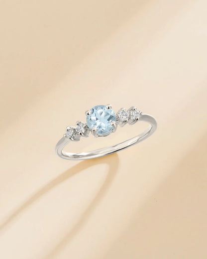 Blue Topaz Everyday Jewellery Gift Set in Sterling Silver - SJR London Timepiece