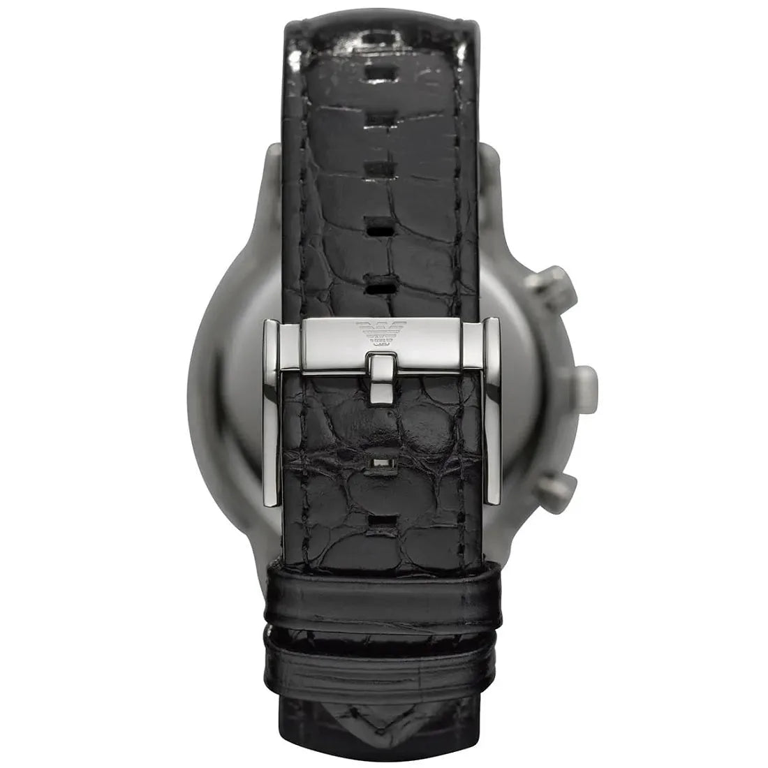 Emporio Armani AR2447 Renato Men's Black Leather Watch - SJR London Timepiece