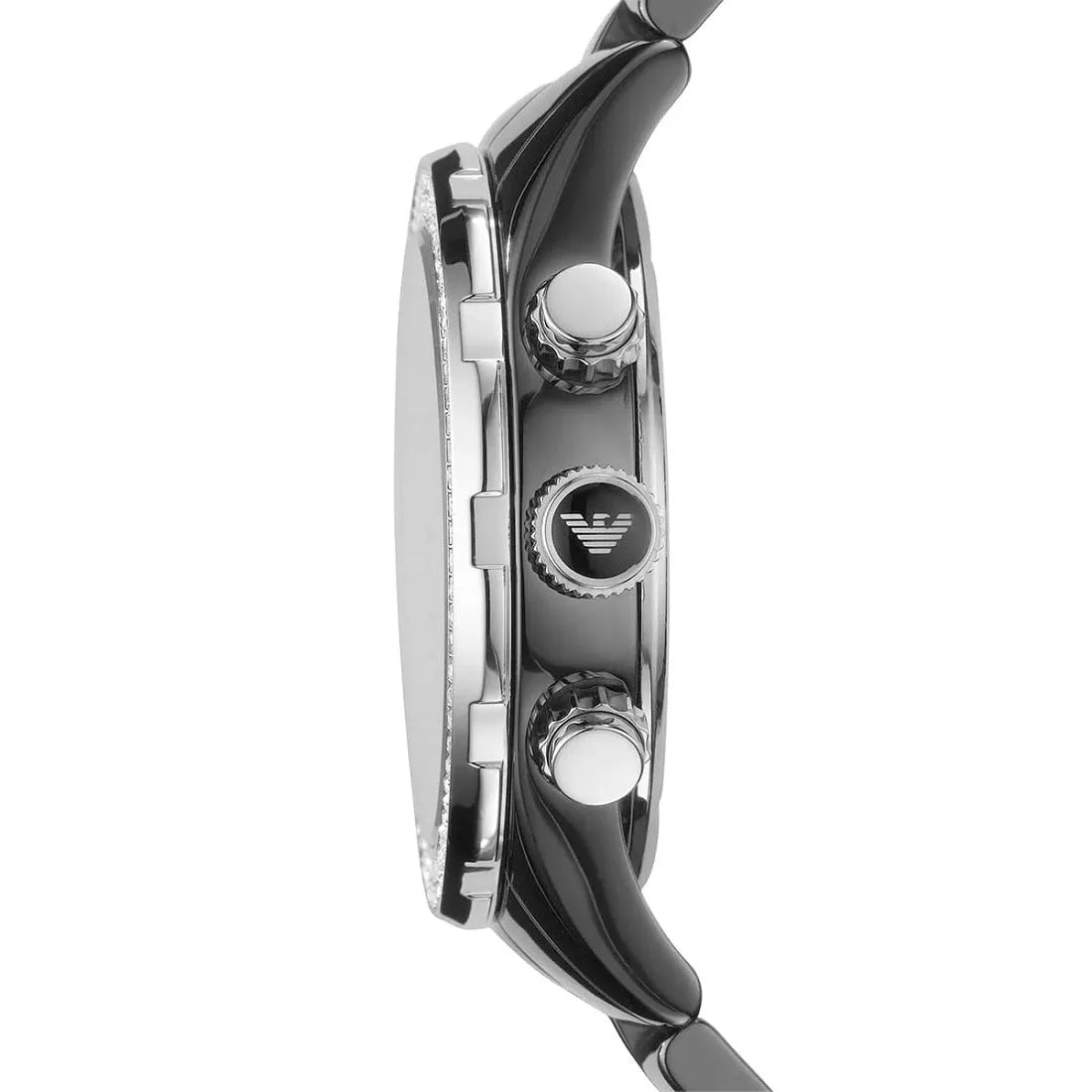 Emporio Armani AR1455 Ceramica Women's Black Watch - SJR London Timepiece