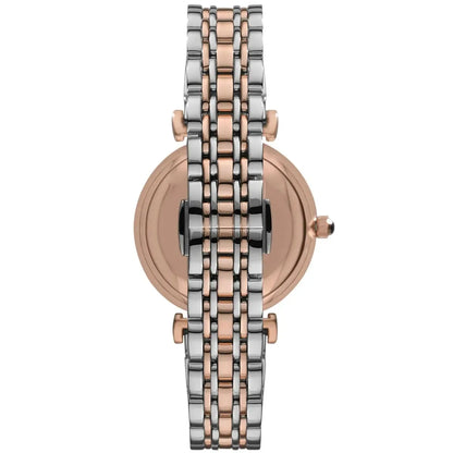 Emporio Armani AR1725 Gianni T-Bar Women's Two-Tone Watch - SJR London Timepiece