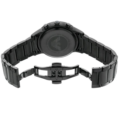 Emporio Armani AR2453 Renato Men's Blackout Watch - SJR London Timepiece
