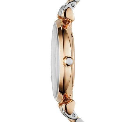 Emporio Armani AR1840 Gianni T-Bar Women's Two-Tone Watch - SJR London Timepiece
