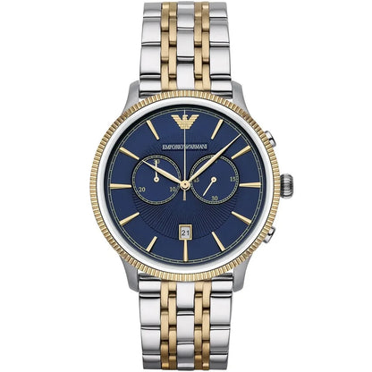 Emporio Armani AR1847 Alpha Men's Two-Tone Watch - SJR London Timepiece