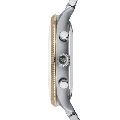 Emporio Armani AR1847 Alpha Men's Two-Tone Watch - SJR London Timepiece