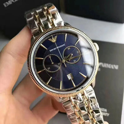 Emporio Armani AR1847 Alpha Men's Two-Tone Watch - SJR London Timepiece