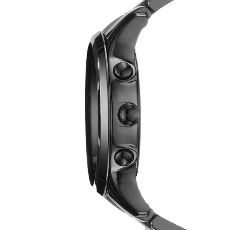 Emporio Armani AR1452 Ceramica Men's 43mm Black Ceramic Watch - SJR London Timepiece