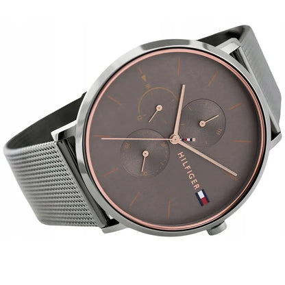 Tommy Hilfiger 1781945 Jenna Women's Grey Mesh Watch - SJR London Timepiece