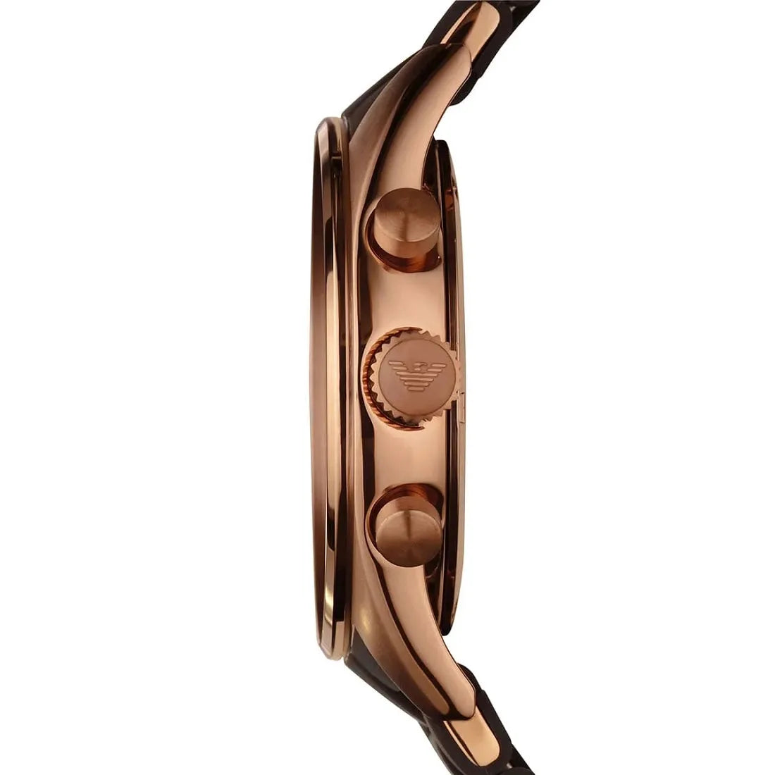 Emporio Armani AR5890 Sportivo Men's Brown & Rose Gold Watch - SJR London Timepiece