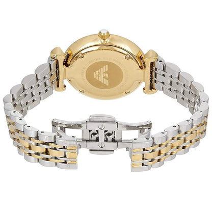 Emporio Armani AR8031 Gianni T-Bar Women's Two-Tone Watch - SJR London Timepiece