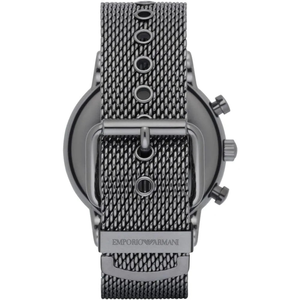 Emporio Armani AR1979 Luigi Men's Grey Mesh Watch - SJR London Timepiece