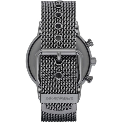 Emporio Armani AR1979 Luigi Men's Grey Mesh Watch - SJR London Timepiece