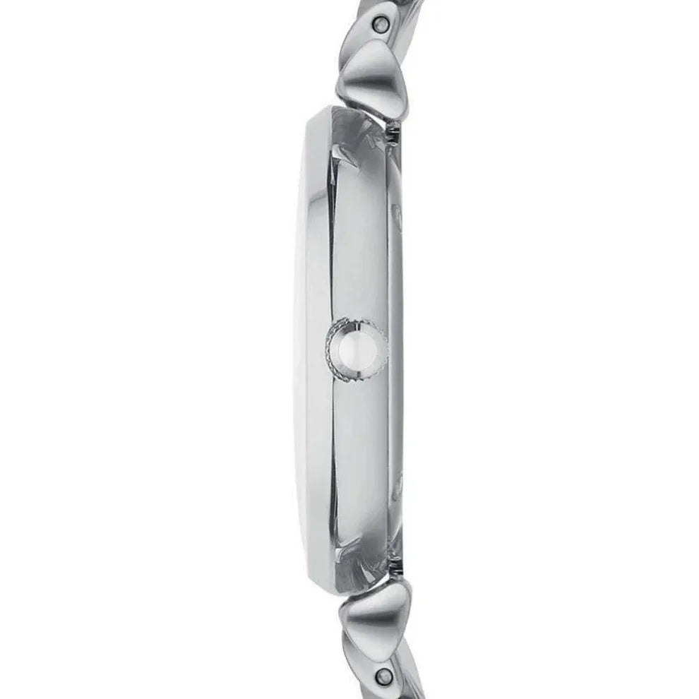 Emporio Armani AR1908 Gianni T-Bar Women's Silver Watch - SJR London Timepiece