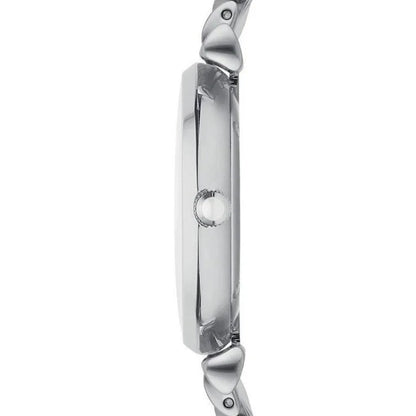 Emporio Armani AR1908 Gianni T-Bar Women's Silver Watch - SJR London Timepiece