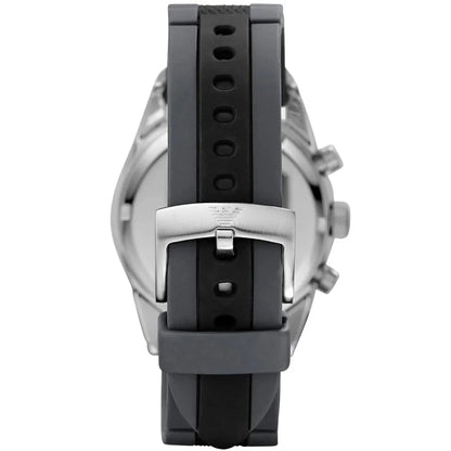 Emporio Armani AR5866 Sportivo Men's Black & Grey Silicone Watch - SJR London Timepiece