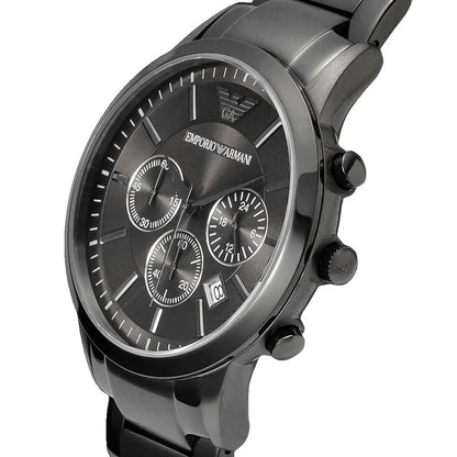 Emporio Armani AR2454 Renato Men's Gunmetal Grey Watch - SJR London Timepiece