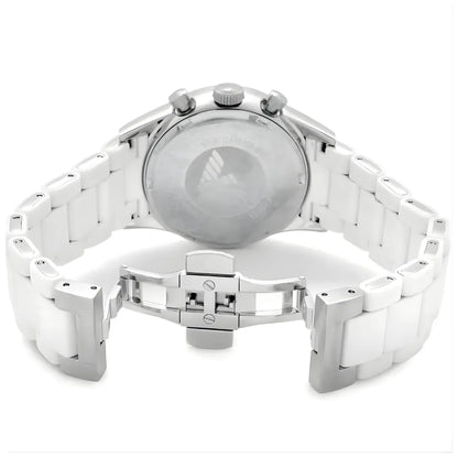Emporio Armani AR5859 Sportivo Men's White Silicone Watch - SJR London Timepiece