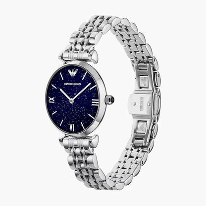 Emporio Armani AR11091 Gianni T-Bar Silver Watch - SJR London Timepiece