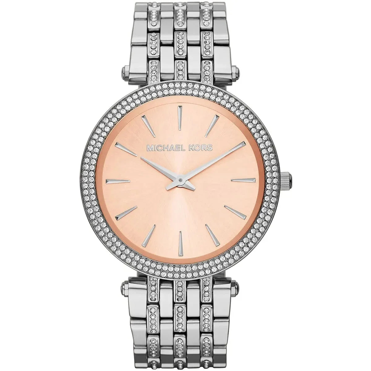 Michael Kors MK3218 Darci Women's Silver & Pink Watch - SJR London Timepiece