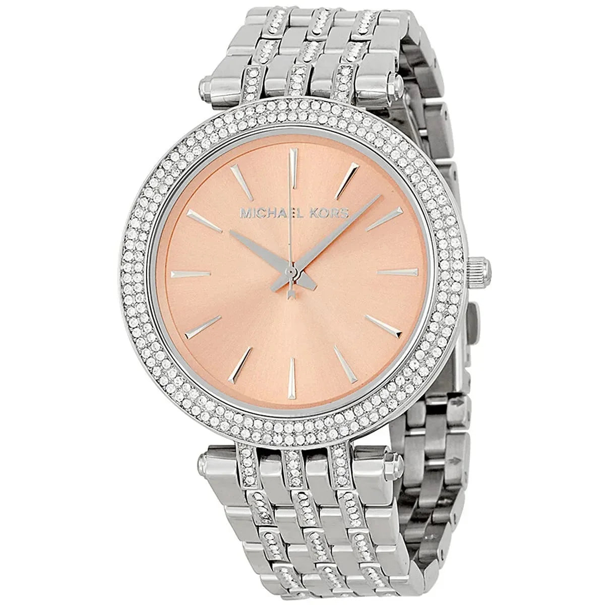 Michael Kors MK3218 Darci Women's Silver & Pink Watch - SJR London Timepiece