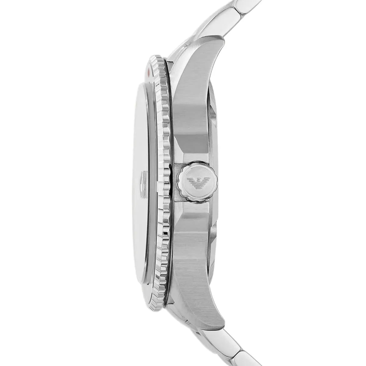 Emporio Armani AR11339 Men's Diver Style Silver & Blue Watch - SJR London Timepiece