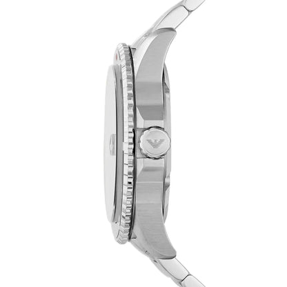Emporio Armani AR11339 Men's Diver Style Silver & Blue Watch - SJR London Timepiece